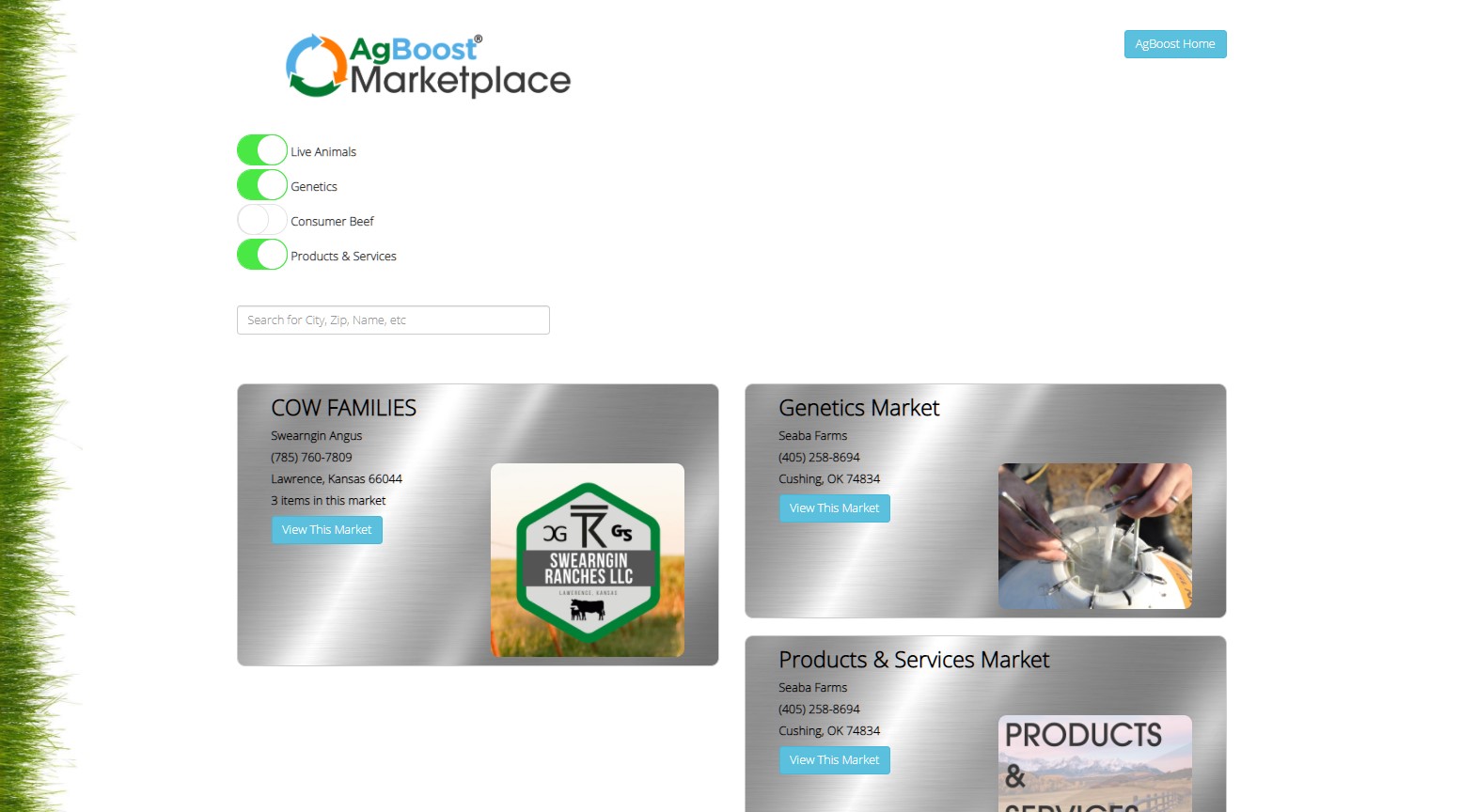 AgBoost MarketPlace